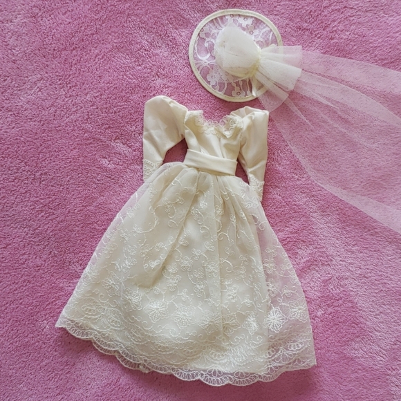 barbie bride dress